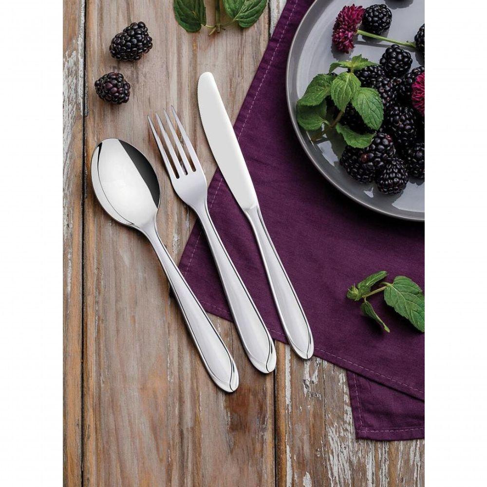 Kit 12 Colher De Mesa Tramontina Laguna Em Aço Inox - 4