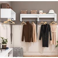 Kit 2 Nichos Cabideiros Suspensos Berlim Branco - 4