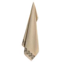 Toalha De Banho Karsten Marquez 96% Algodão 70cm X 1,35m Areia - 1