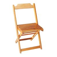 Conjunto Dobrável 70 X 70 Com 4 Cadeiras Madeira Maciça Mista - 3