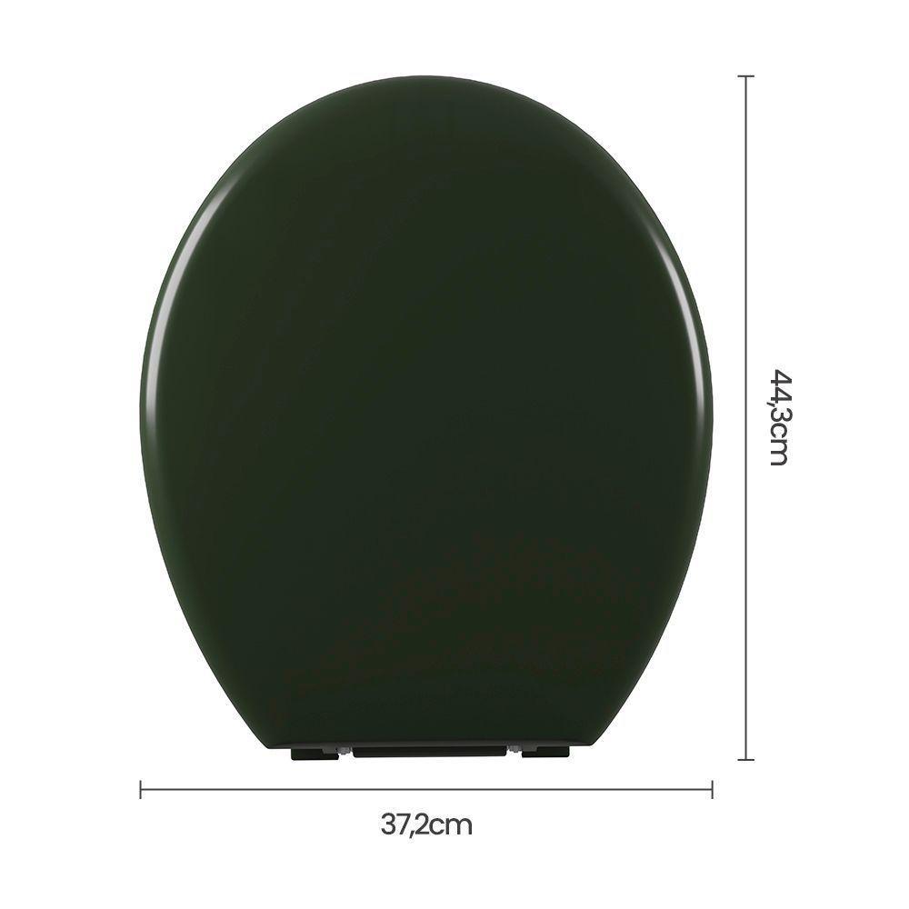 Assento Sanitário Plástico Astra Tpk-as Almofadado Verde - 2
