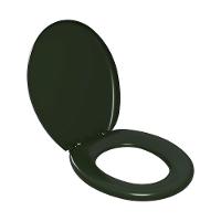 Assento Sanitário Plástico Astra Tpk-as Almofadado Verde - 6