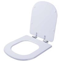 Assento Sanitário Poliester Com Amortecedor Vogue Plus Branco Para Bacia Deca - 10