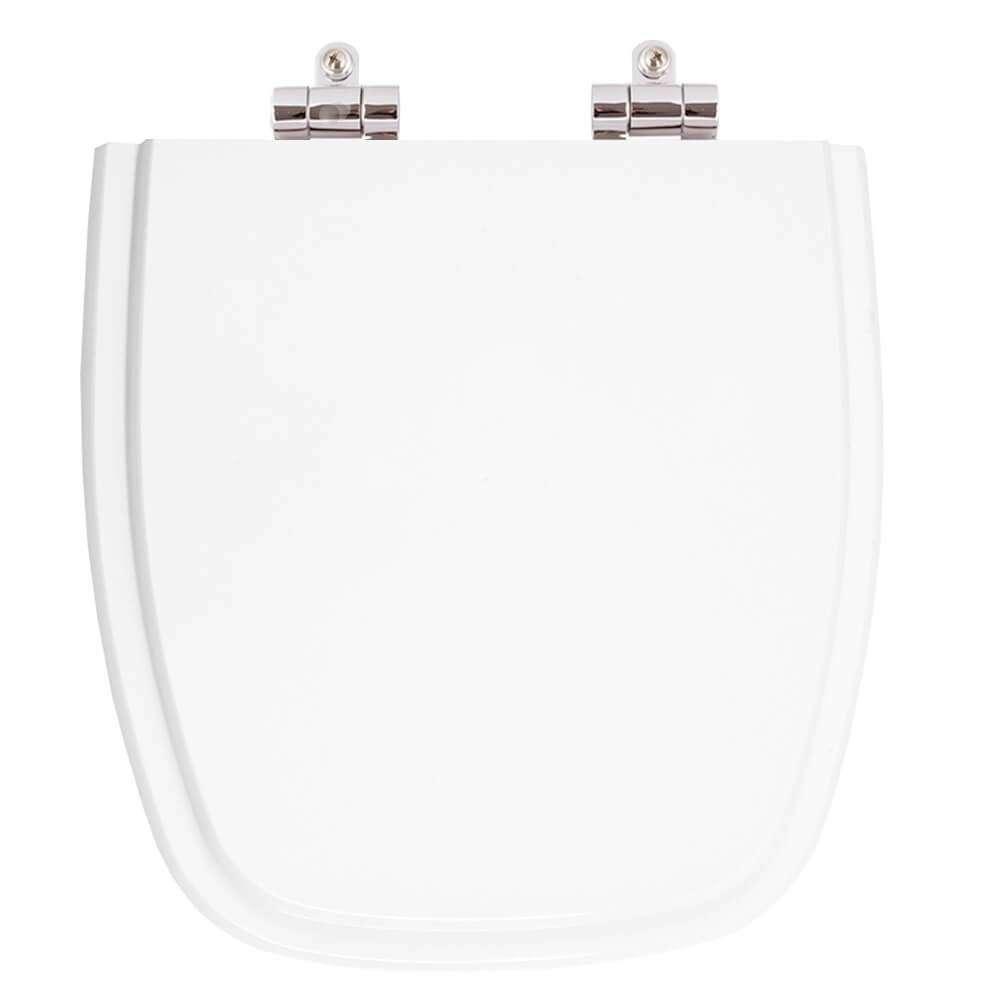 Assento Sanitário Poliester Com Amortecedor City Branco Para Vaso Celite - 1