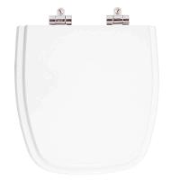 Assento Sanitário Poliester Com Amortecedor City Branco Para Vaso Celite - 1