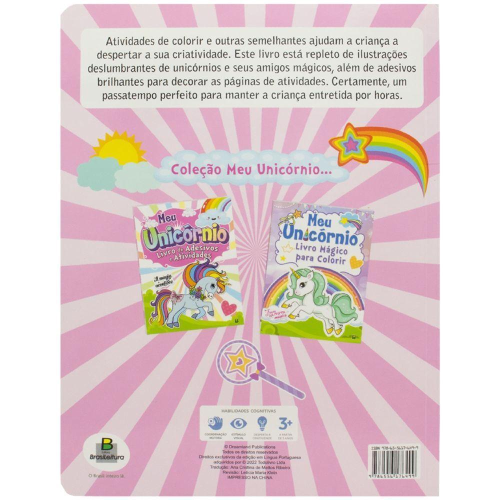 Livro De Adesivos E Atividades Meu Unicórnio - Todolivro - 2