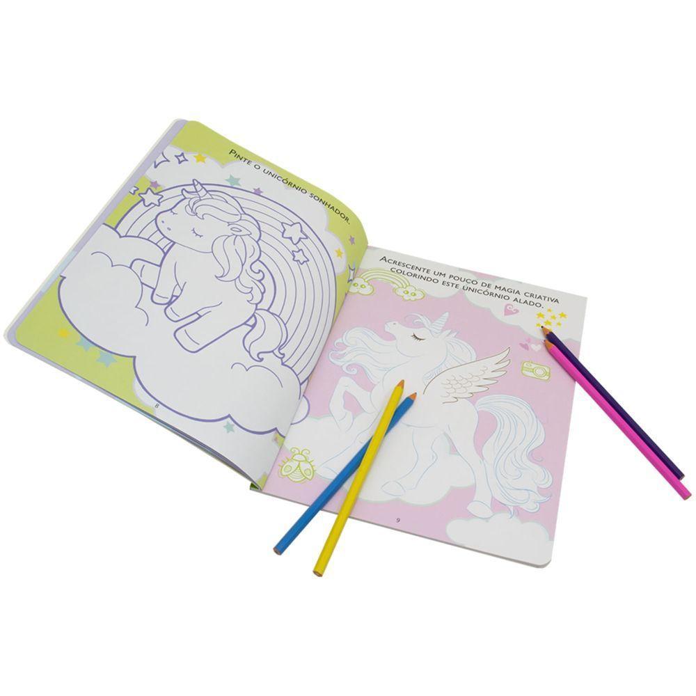 Livro De Adesivos E Atividades Meu Unicórnio - Todolivro - 4