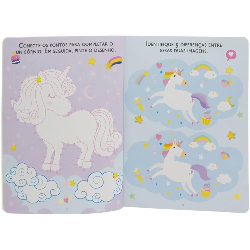 Livro De Adesivos E Atividades Meu Unicórnio - Todolivro - 6