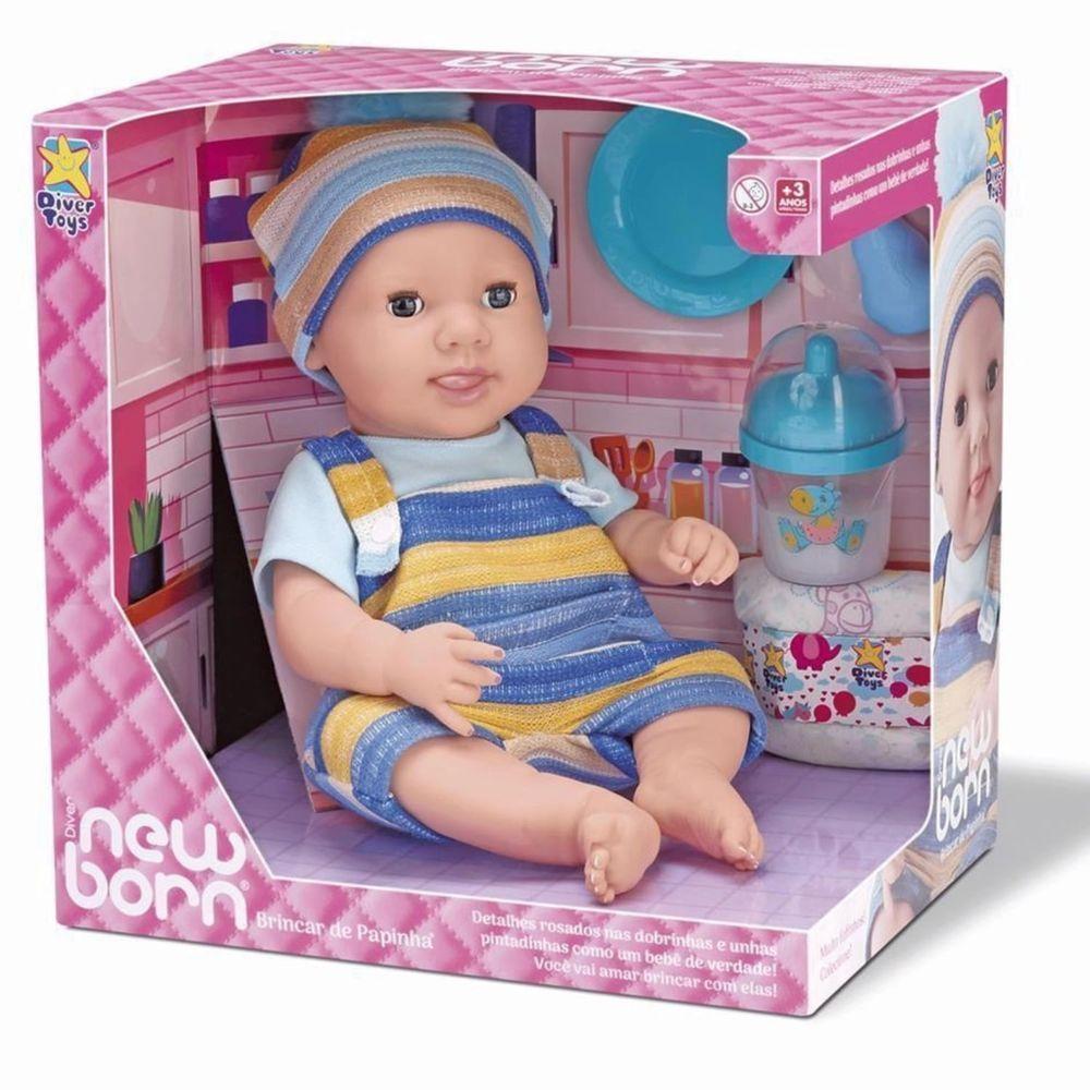Boneco Diver New Born Brinca De Papinha - Diver Toys - 2