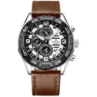 Relógio Masculino Esportivo Quartzo Casual A Prova D´agua Branco - 1