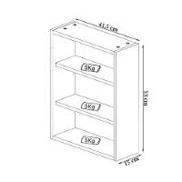 Gabinete E Armario Com Espelho Para Banheiro B95 Branco Montana Novam Branco Montana - 6