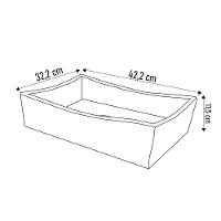 Gabinete De Banheiro Com Cuba E Espelheira Lizzi B02 Preto Fosco-naturalle - 3
