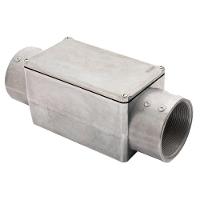 Condulete Fixo 3 Tipo C - Com Tampa - Rosca Bsp - Sem Pintura - 2