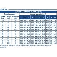 Rejunte Multiuso Branco 1 Kg Portokoll - 2