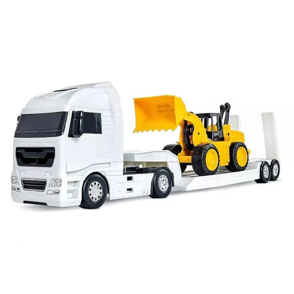 Caminhão Carreta Diamond Truck C- Carregadeira Trator Grande - 4