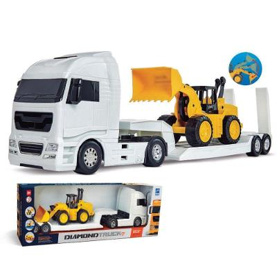 Caminhão Carreta Diamond Truck C- Carregadeira Trator Grande
