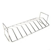 Suporte Para Assar E Servir Costelas Rasco - 41cm - Aço Inox Inox - 2