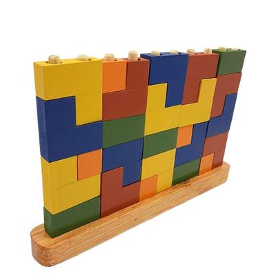 Brinquedo Educativo Infantil Parede Encaixe Bloco De Montar