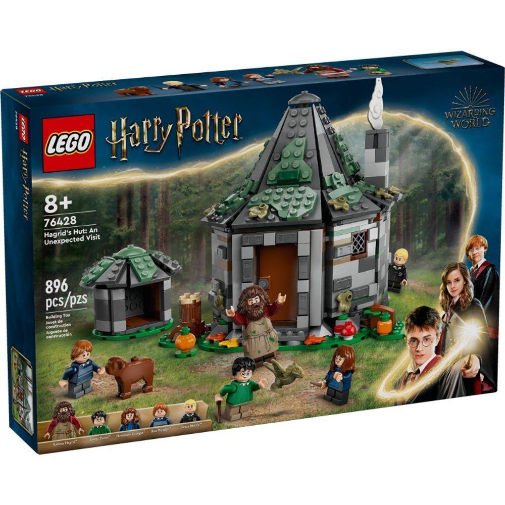 Lego 76428 A Cabana De Hagrid: Uma Visita Inesperada - 896 Peças - 1