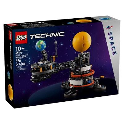 Lego 42179 Planeta Terra E Lua Em órbita - 526 Peças