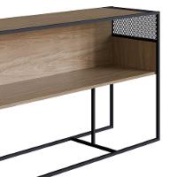 Aparador Com Nicho New Hanover E Preto 160 Cm - D'rossi