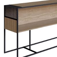 Aparador Com Nicho New Hanover E Preto 160 Cm - D'rossi - 5