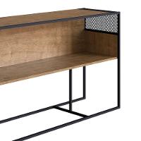 Aparador Com Nicho New Vermont E Preto 160 Cm - D'rossi