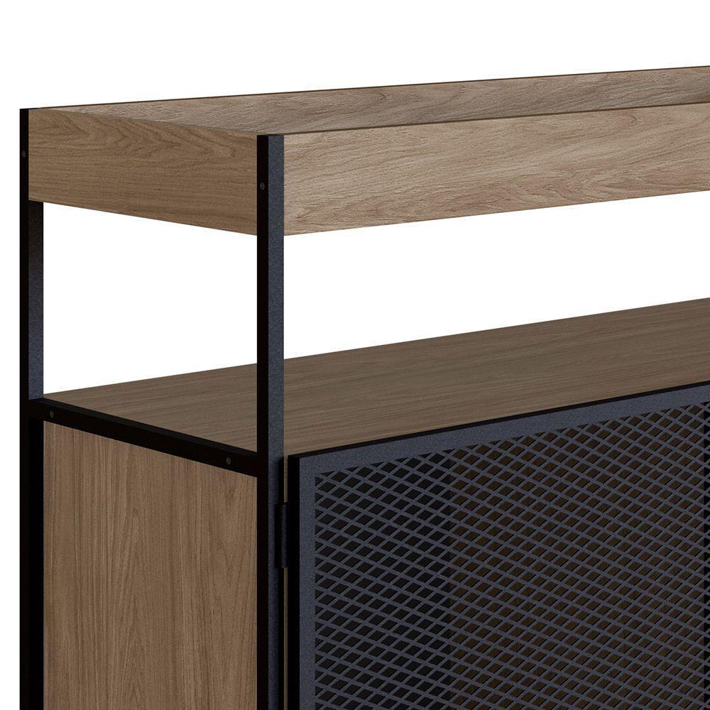 Buffet Bar New Hanover E Preto 100 Cm - D'rossi - 6