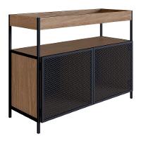 Buffet Bar New Hanover E Preto 100 Cm - D'rossi - 1