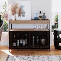 Buffet Bar New Hanover E Preto 100 Cm - D'rossi - 8