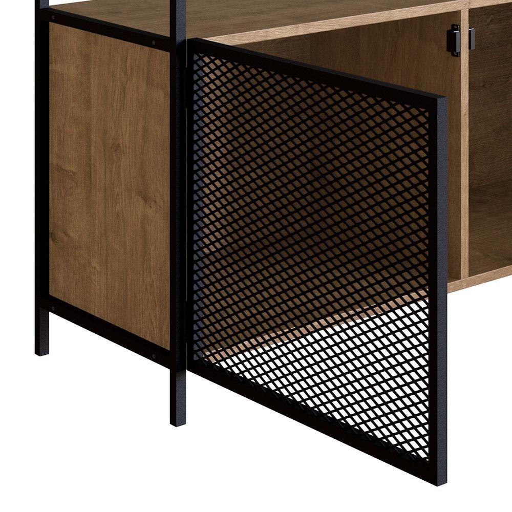 Buffet Bar New Vermont E Preto 100 Cm - D'rossi - 4