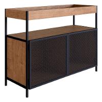 Buffet Bar New Vermont E Preto 100 Cm - D'rossi - 1