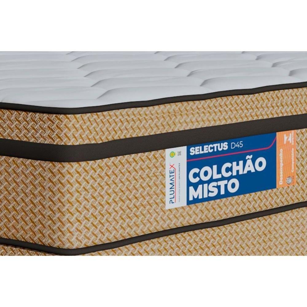 Colchão Queen D45 / EP / Anatômico Selectus Euro Pillow (158x198x24) - Plumatex - 7
