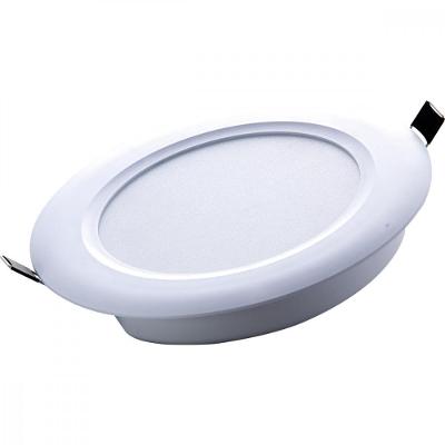 Plafon Led Tramontina Redondo De Embutir Slim 480 Lm 6 W Bivolt 6500 K Luz Branca