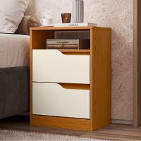 Mesa De Cabeceira Flex Pinhão Cinamomo Off White - 3