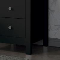 Mesa De Cabeceira Ditália Conjunto Com 2 Un. Dm-113 Preto - 9
