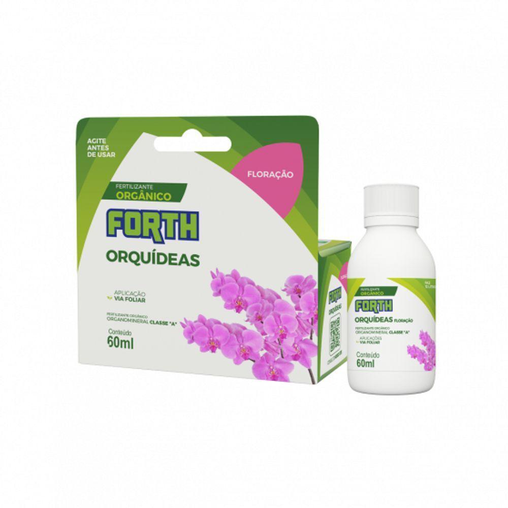 Fertilizante Liquido Forth Orquídea Floração - 60ml - Adubo - 1