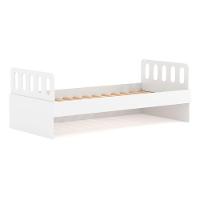 Cama Solteiro Com Cabeceira Anatômica Removíveis Branco Housin - 2