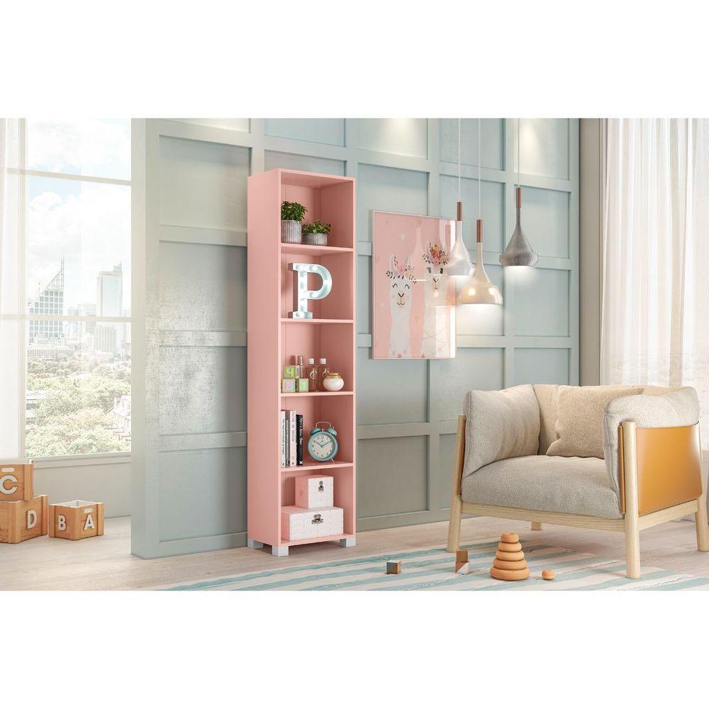 Estante Livreiro Organizador Multiuso Antares Com 5 Nichos - 1