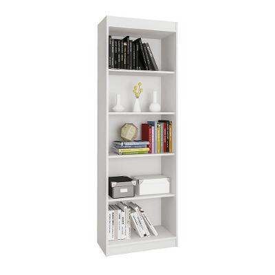 Estante Livreiro Sapiranga Com 4 Prateleiras Branco Fosco Branco Fosco