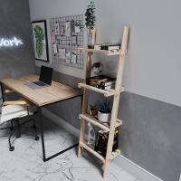 Escada Estante Pinus Organizadora Multiuso Moderno - 5