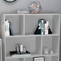 Mesa E Estante Para Escritorio Gamer B28 Branco Novam Branco