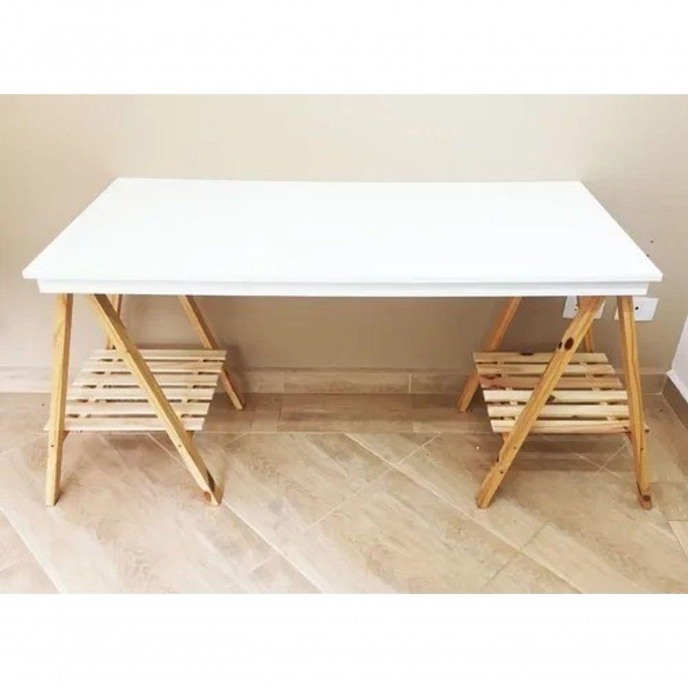 Cavalete Studio 80cm Apoio Mesas Madeira Pinus - 1