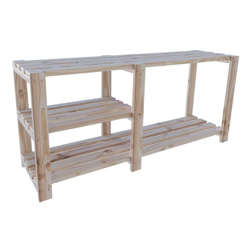 Mesa De Cabeceira Para Dispensa Vazada 110cm - 2