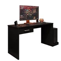 Mesa Gamer Com 1 Gaveta E Suporte Para Cpu Drx-9000 Preto - 1