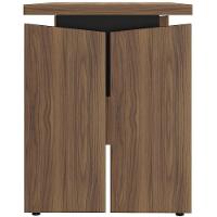 Mesa Para Escritório Home Office 145cm Unik A02 Nogal Preto - Lyam Decor - 3