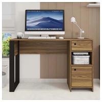 Escrivaninha Mesa Computador Escritório Meta Marrom Caemmun - 6