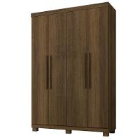 Guarda Roupa Milão Quarto Com 4 Portas Imbuia Imbuia - 1
