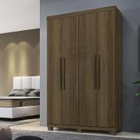 Guarda Roupa Milão Quarto Com 4 Portas Imbuia Imbuia - 4