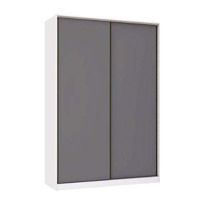 Guarda Roupa 2 Portas De Correr 3 Gavetas 159cm Prime Luciane Móveis
